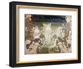 The Three Fiancees-Jan Theodore Toorop-Framed Giclee Print