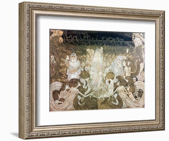 The Three Fiancees-Jan Theodore Toorop-Framed Premium Giclee Print