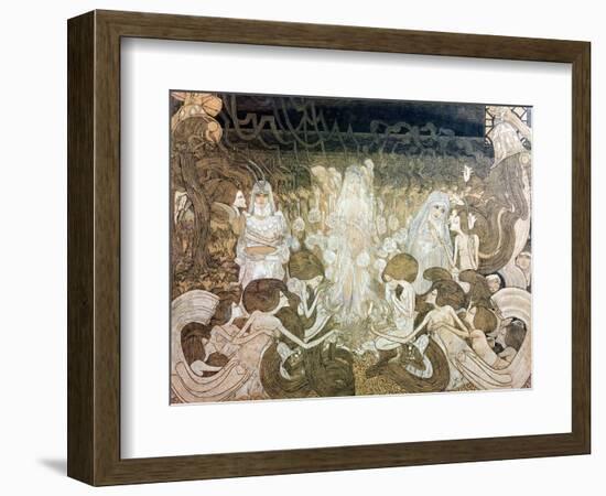 The Three Fiancees-Jan Theodore Toorop-Framed Premium Giclee Print