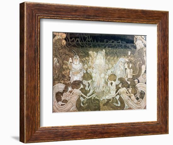 The Three Fiancees-Jan Theodore Toorop-Framed Premium Giclee Print