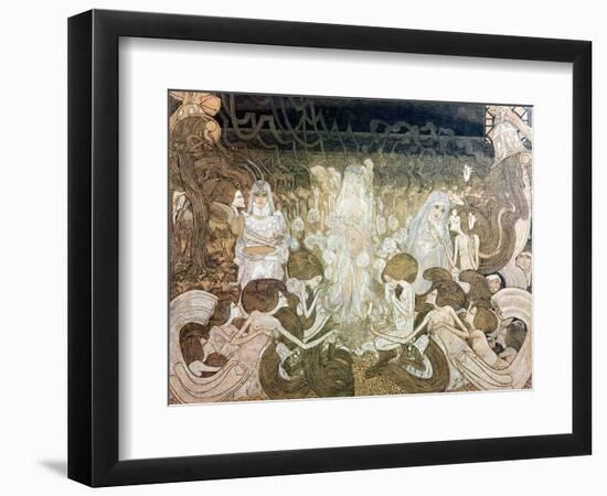 The Three Fiancees-Jan Theodore Toorop-Framed Premium Giclee Print