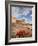 The Three Gossips and Common Paintbrush (Castilleja Chromosa), Arches National Park, Utah, USA-James Hager-Framed Photographic Print