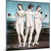 The Three Graces, 1504-1505-Raphael-Mounted Giclee Print
