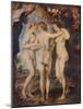 'The Three Graces', 1639-Peter Paul Rubens-Mounted Giclee Print