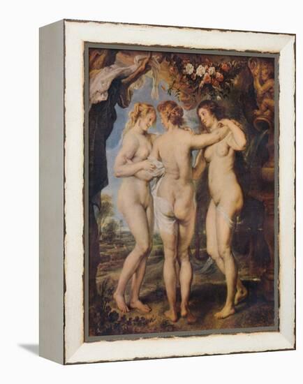 'The Three Graces', 1639-Peter Paul Rubens-Framed Premier Image Canvas