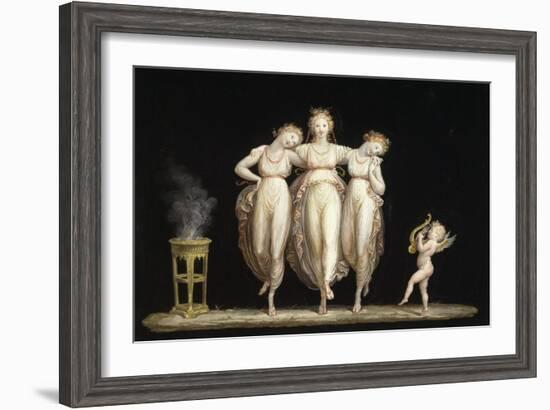 The Three Graces, 1798-1799-Antonio Canova-Framed Giclee Print