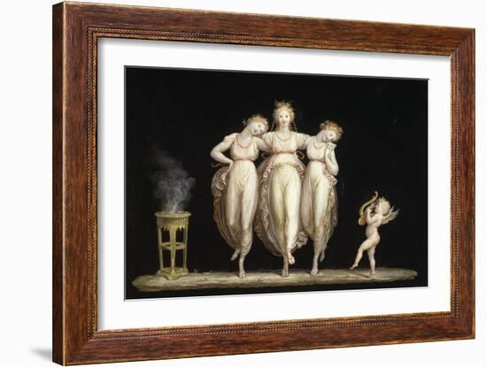 The Three Graces, 1798-1799-Antonio Canova-Framed Giclee Print