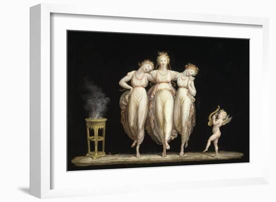 The Three Graces, 1798-1799-Antonio Canova-Framed Giclee Print