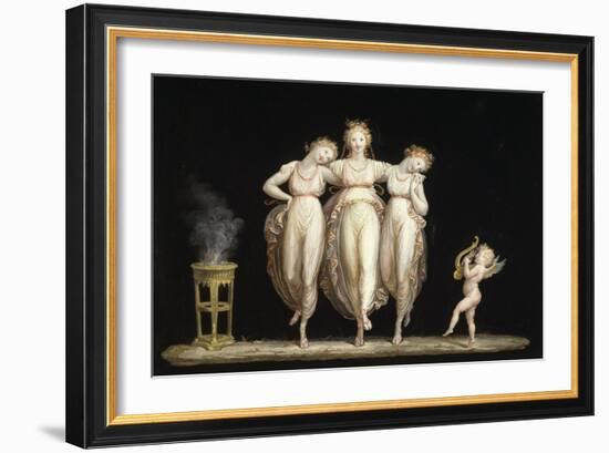 The Three Graces, 1798-1799-Antonio Canova-Framed Giclee Print