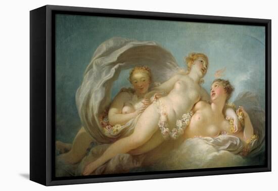 The Three Graces, 18th Century-Jean-Honore Fragonard-Framed Premier Image Canvas