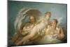 The Three Graces, 18th Century-Jean-Honore Fragonard-Mounted Giclee Print