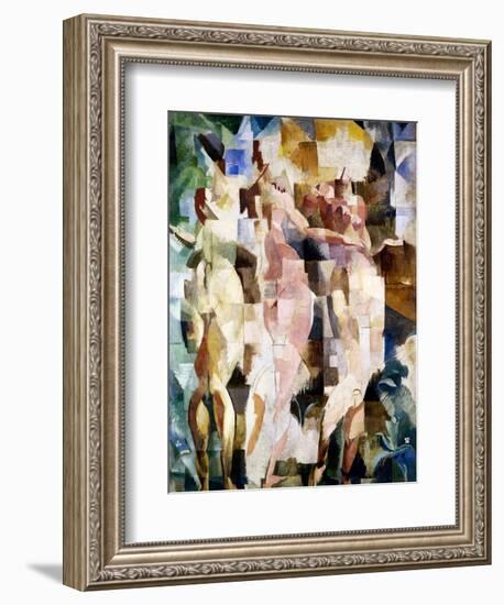 The Three Graces, 1912-Robert Delaunay-Framed Giclee Print