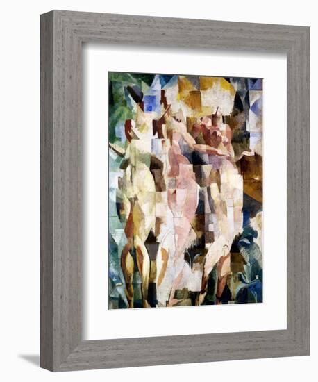 The Three Graces, 1912-Robert Delaunay-Framed Giclee Print