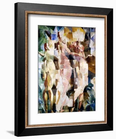 The Three Graces, 1912-Robert Delaunay-Framed Giclee Print