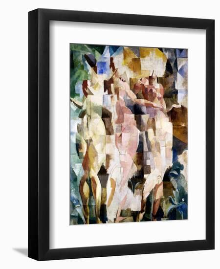 The Three Graces, 1912-Robert Delaunay-Framed Giclee Print