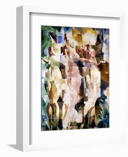 The Three Graces, 1912-Robert Delaunay-Framed Giclee Print