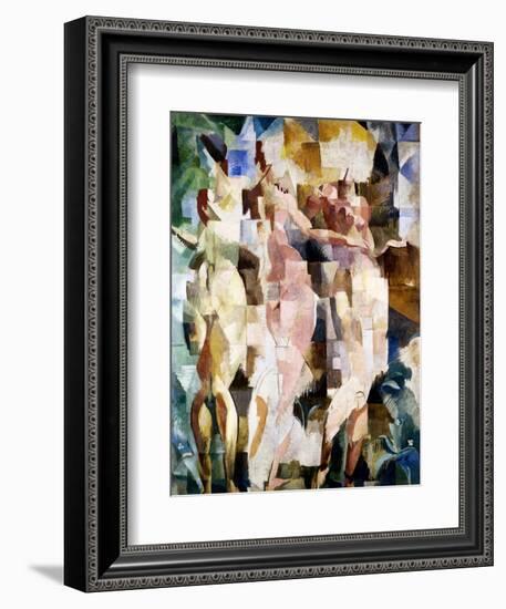 The Three Graces, 1912-Robert Delaunay-Framed Giclee Print