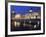 The Three Graces at Dusk, Cunard Building, Port of Liverpool Building, UNESCO World Heritage Site,-Chris Hepburn-Framed Photographic Print