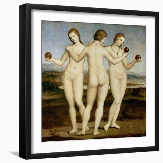 The Three Graces, C. 1502-3-Raffael-Framed Giclee Print