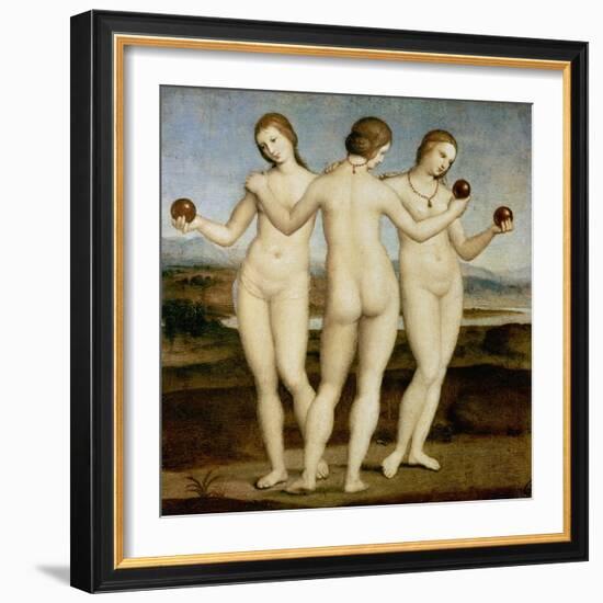 The Three Graces, C. 1502-3-Raffael-Framed Giclee Print