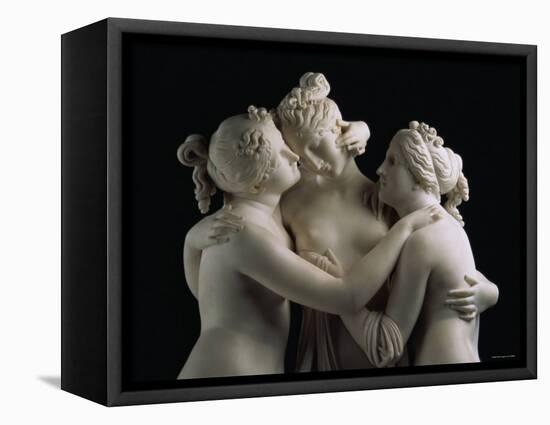 The Three Graces, c.1814-17-Antonio Canova-Framed Premier Image Canvas