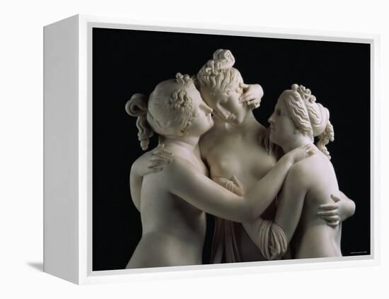 The Three Graces, c.1814-17-Antonio Canova-Framed Premier Image Canvas