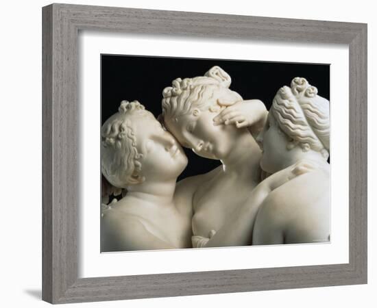 The Three Graces, c.1814-17-Antonio Canova-Framed Photographic Print