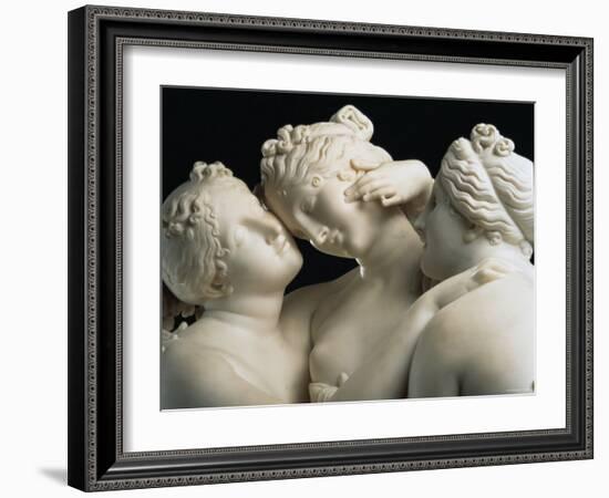 The Three Graces, c.1814-17-Antonio Canova-Framed Photographic Print