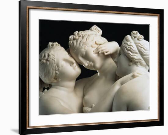 The Three Graces, c.1814-17-Antonio Canova-Framed Photographic Print