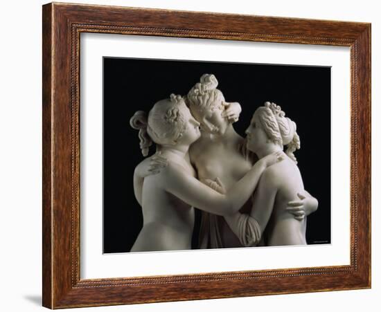 The Three Graces, c.1814-17-Antonio Canova-Framed Photographic Print