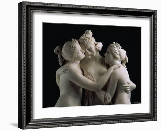 The Three Graces, c.1814-17-Antonio Canova-Framed Photographic Print