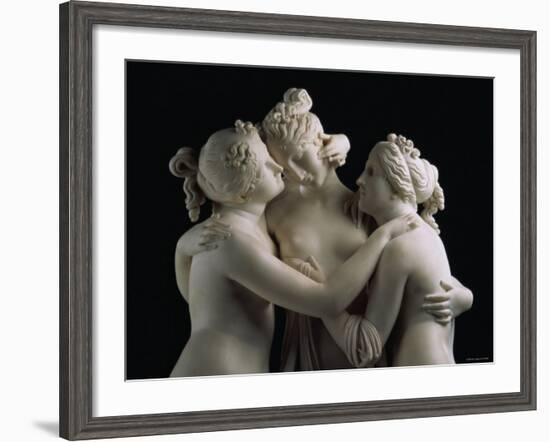 The Three Graces, c.1814-17-Antonio Canova-Framed Photographic Print