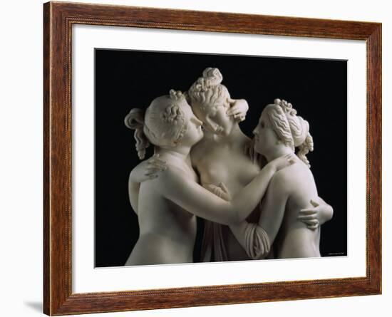 The Three Graces, c.1814-17-Antonio Canova-Framed Photographic Print