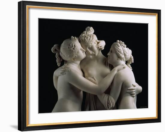 The Three Graces, c.1814-17-Antonio Canova-Framed Photographic Print
