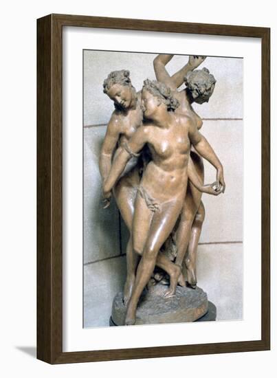 The Three Graces, C1847-1875-Jean-Baptiste Carpeaux-Framed Photographic Print