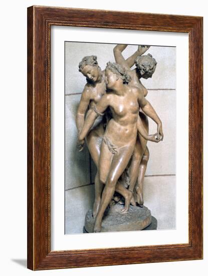 The Three Graces, C1847-1875-Jean-Baptiste Carpeaux-Framed Photographic Print