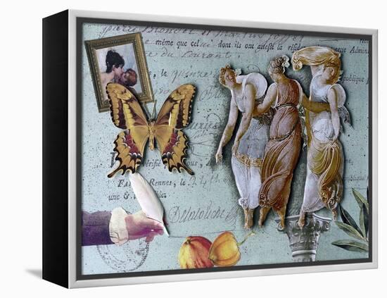 The Three Graces II-Gerry Charm-Framed Premier Image Canvas