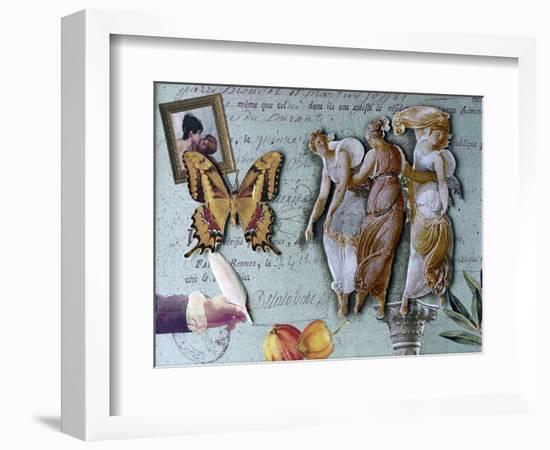 The Three Graces II-Gerry Charm-Framed Giclee Print