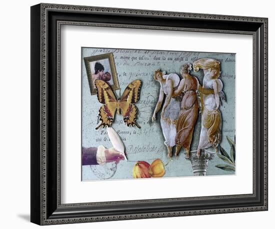 The Three Graces II-Gerry Charm-Framed Giclee Print