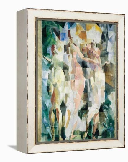 The Three Graces; Les Trois Graces, 1912 (Oil on Canvas)-Robert Delaunay-Framed Premier Image Canvas