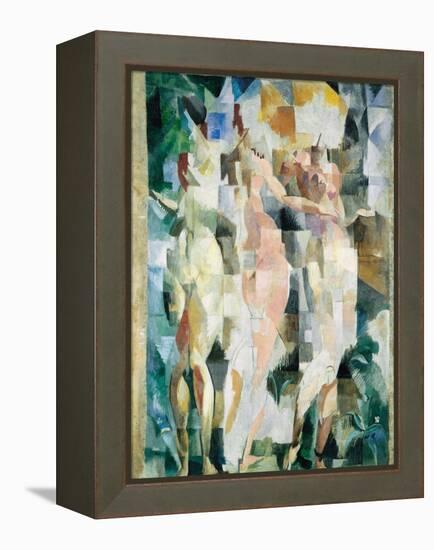 The Three Graces; Les Trois Graces, 1912 (Oil on Canvas)-Robert Delaunay-Framed Premier Image Canvas