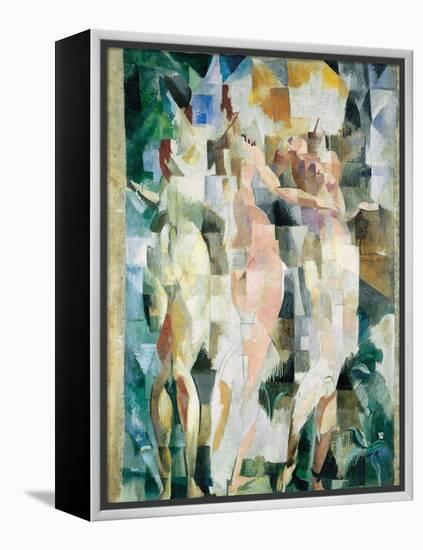 The Three Graces; Les Trois Graces, 1912 (Oil on Canvas)-Robert Delaunay-Framed Premier Image Canvas