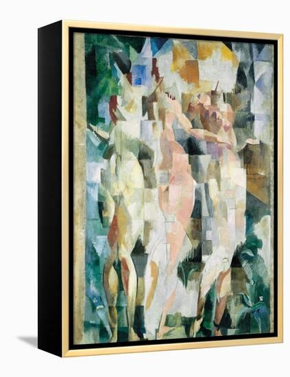 The Three Graces; Les Trois Graces, 1912 (Oil on Canvas)-Robert Delaunay-Framed Premier Image Canvas