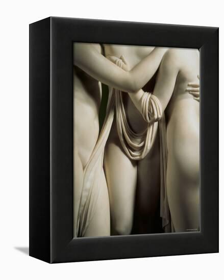 The Three Graces, Lower Part of Statue in White Marble, c.1814-17-Antonio Canova-Framed Premier Image Canvas