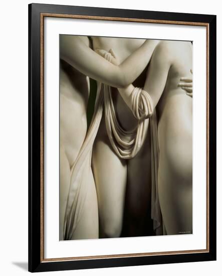 The Three Graces, Lower Part of Statue in White Marble, c.1814-17-Antonio Canova-Framed Photographic Print