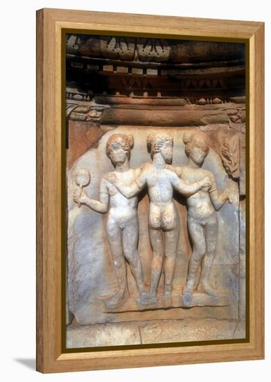 The Three Graces, Sabratha, Libya, C161-C192 Ad-Vivienne Sharp-Framed Premier Image Canvas