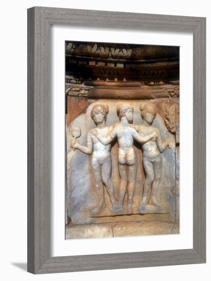 The Three Graces, Sabratha, Libya, C161-C192 Ad-Vivienne Sharp-Framed Photographic Print