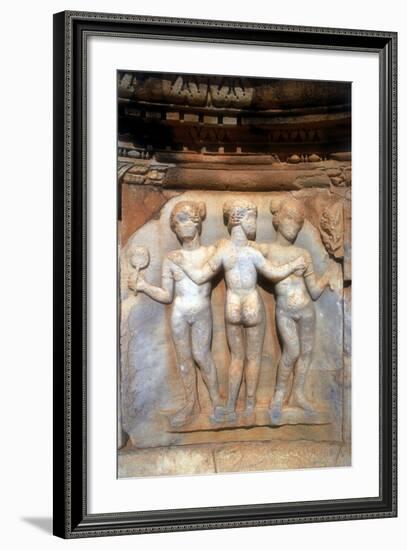 The Three Graces, Sabratha, Libya, C161-C192 Ad-Vivienne Sharp-Framed Photographic Print