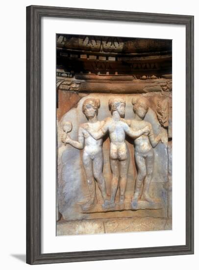 The Three Graces, Sabratha, Libya, C161-C192 Ad-Vivienne Sharp-Framed Photographic Print