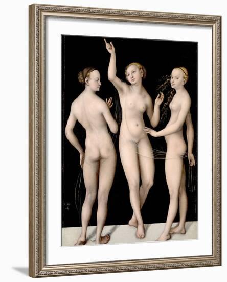 The Three Graces-Lucas Cranach the Elder-Framed Photographic Print